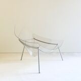Armchair and ottoman " cone " by the Campana brothers for Edra, 1997