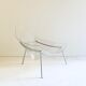 Armchair and ottoman " cone " by the Campana brothers for Edra, 1997