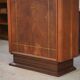 Art Deco mahogany wardrobe, signed A. Bicchierini, 1940s.