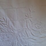 Embroidered pillowcase