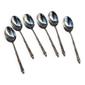 Silver plated teaspoons