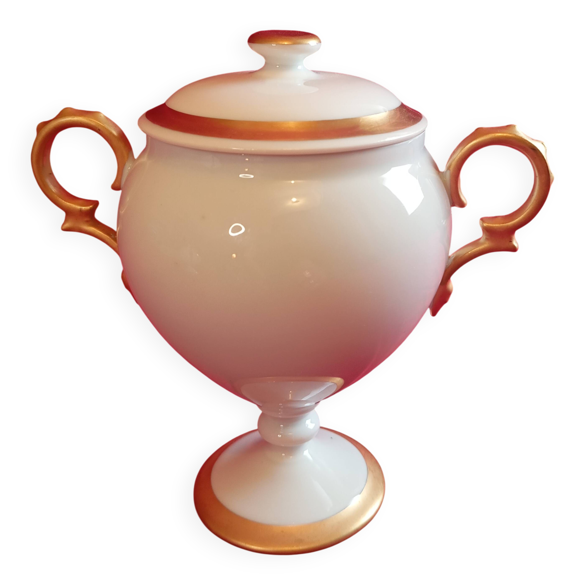 Limoges porcelain sugar bowl