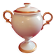Limoges porcelain sugar bowl
