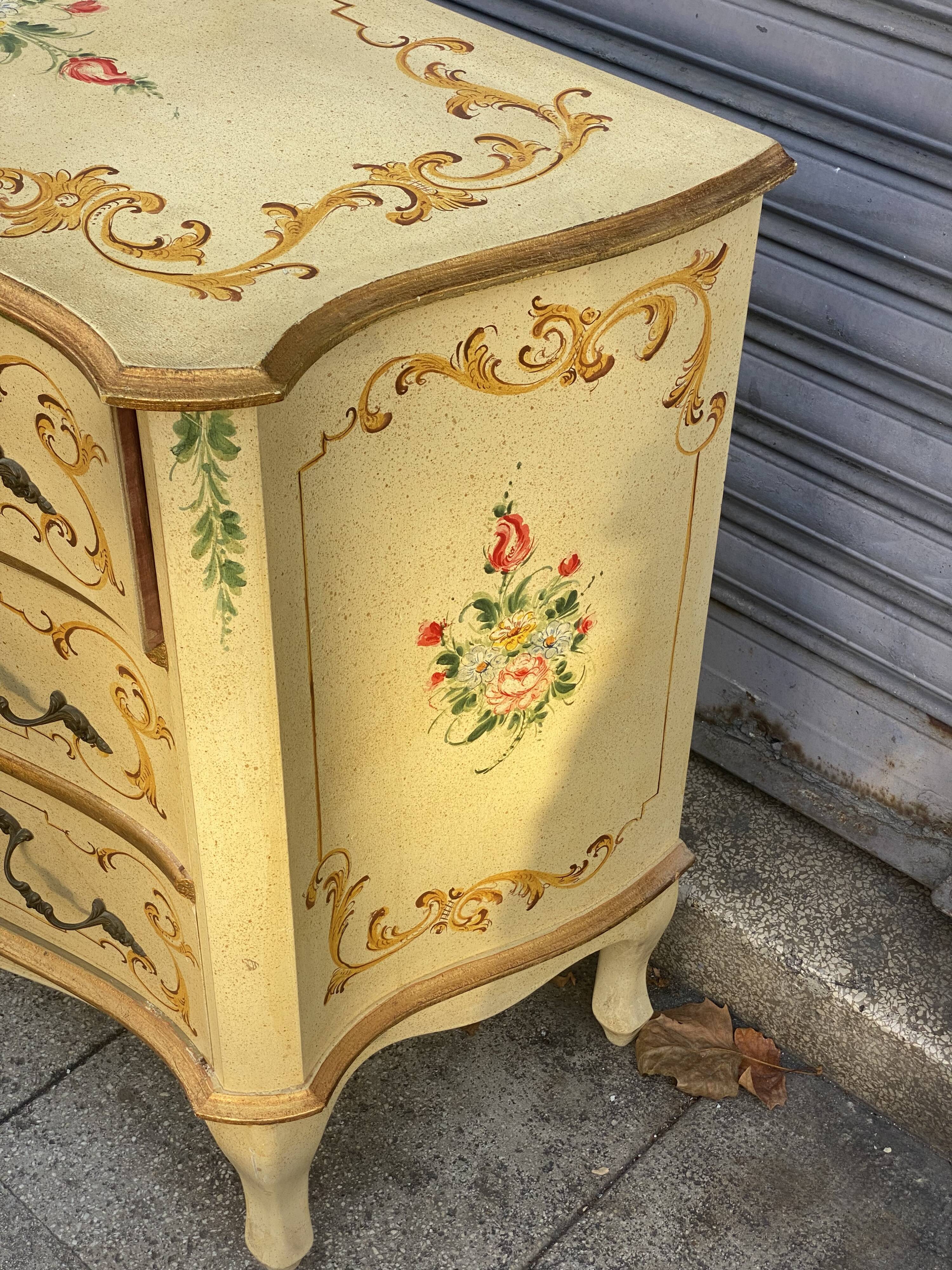 Commode vénitienne 3 tiroirs