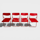 Lot de 4 chaises pliantes IKEA vintage – Circa 1970