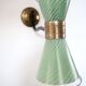 Diabolo glass wall lamp 1950