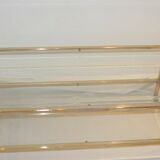 Coffee table glass and metal