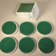 6 marble coasters