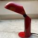 Tronconi red folding desk lamp vintage 70s
