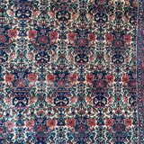 Tapis ancien persan de Abadeh fait main 100x144 cm