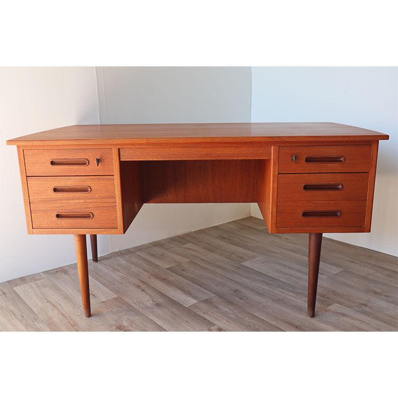 Scandinavian teak office 1960