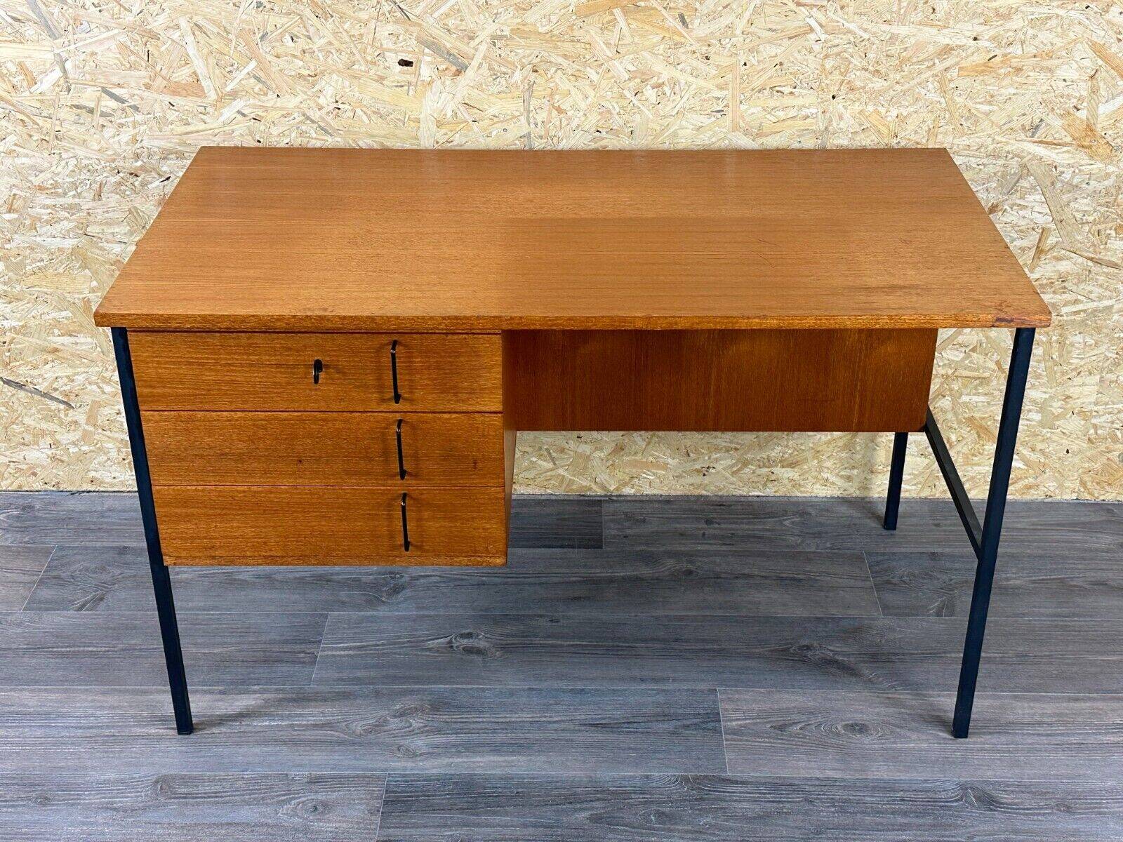 60s 70s teak desk by Günter Renkel for Rego Mobile Germany