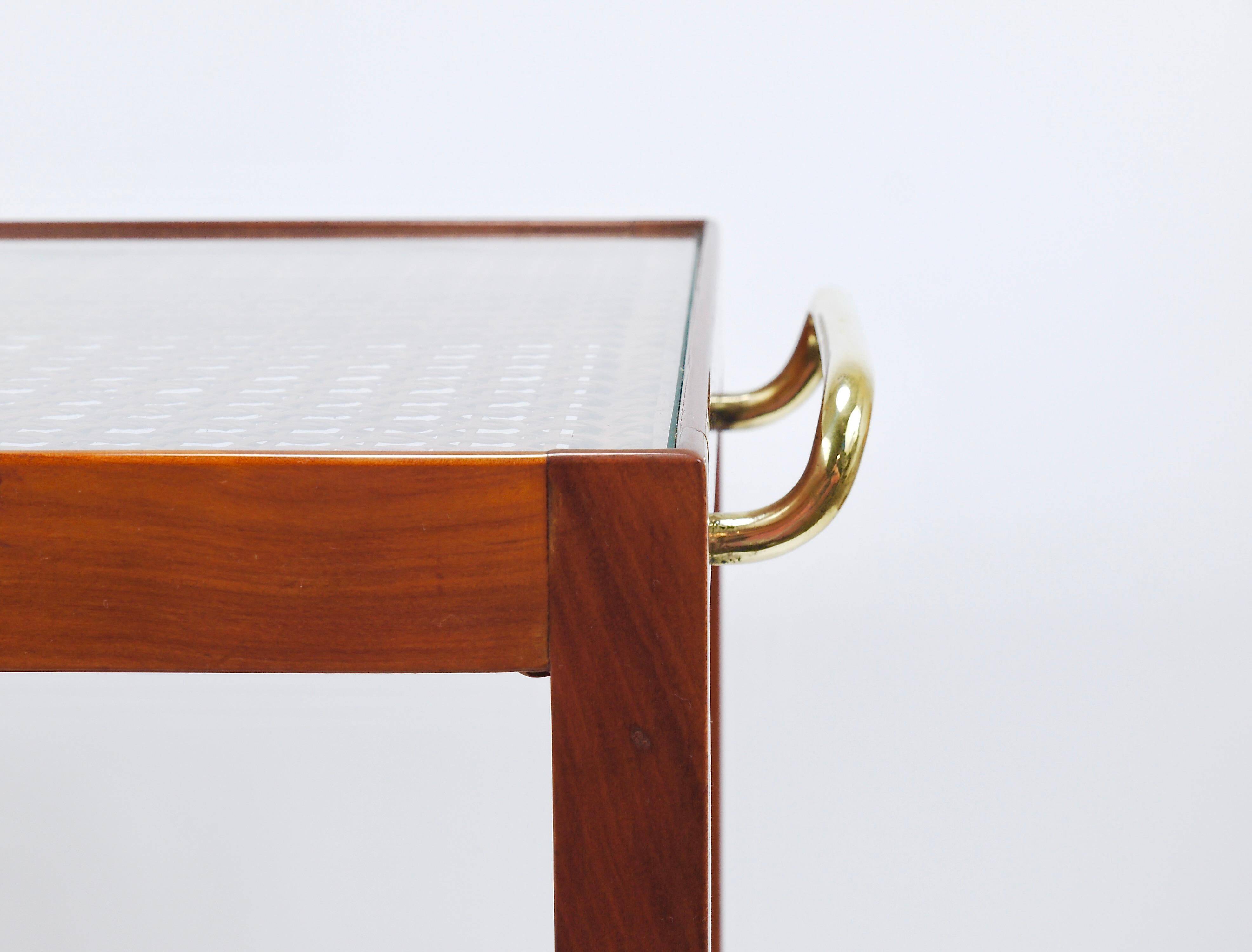 Julius Jirasek Werkstätte Hagenauer Bar Cart, Vienna, 1930s