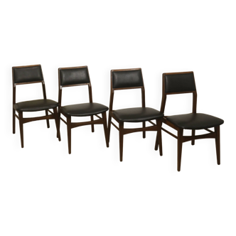 Set de 4 chaises de salle à manger Foster McDavid année 70