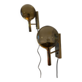 Set of 2 Mejlstrøm Belysning Model 803 Wall Lamps