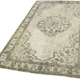 Hand-Knotted carpet, Anatolian, 1970s, 169x259 cm, grey