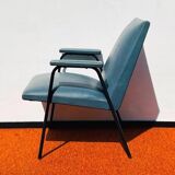 Pair of armchairs model Robert by Pierre Guariche for Meurop. Vintage 60s.