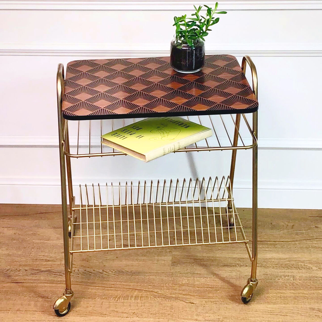 Vintage service trolley