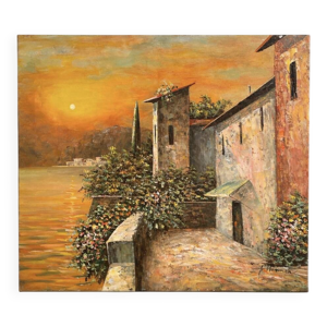 Coucher de soleil méditerranéen