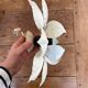 Applique vintage fleur Masca 1970