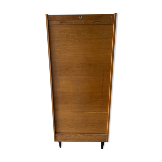 Industrial furniture Notary with curtain JB year 1960