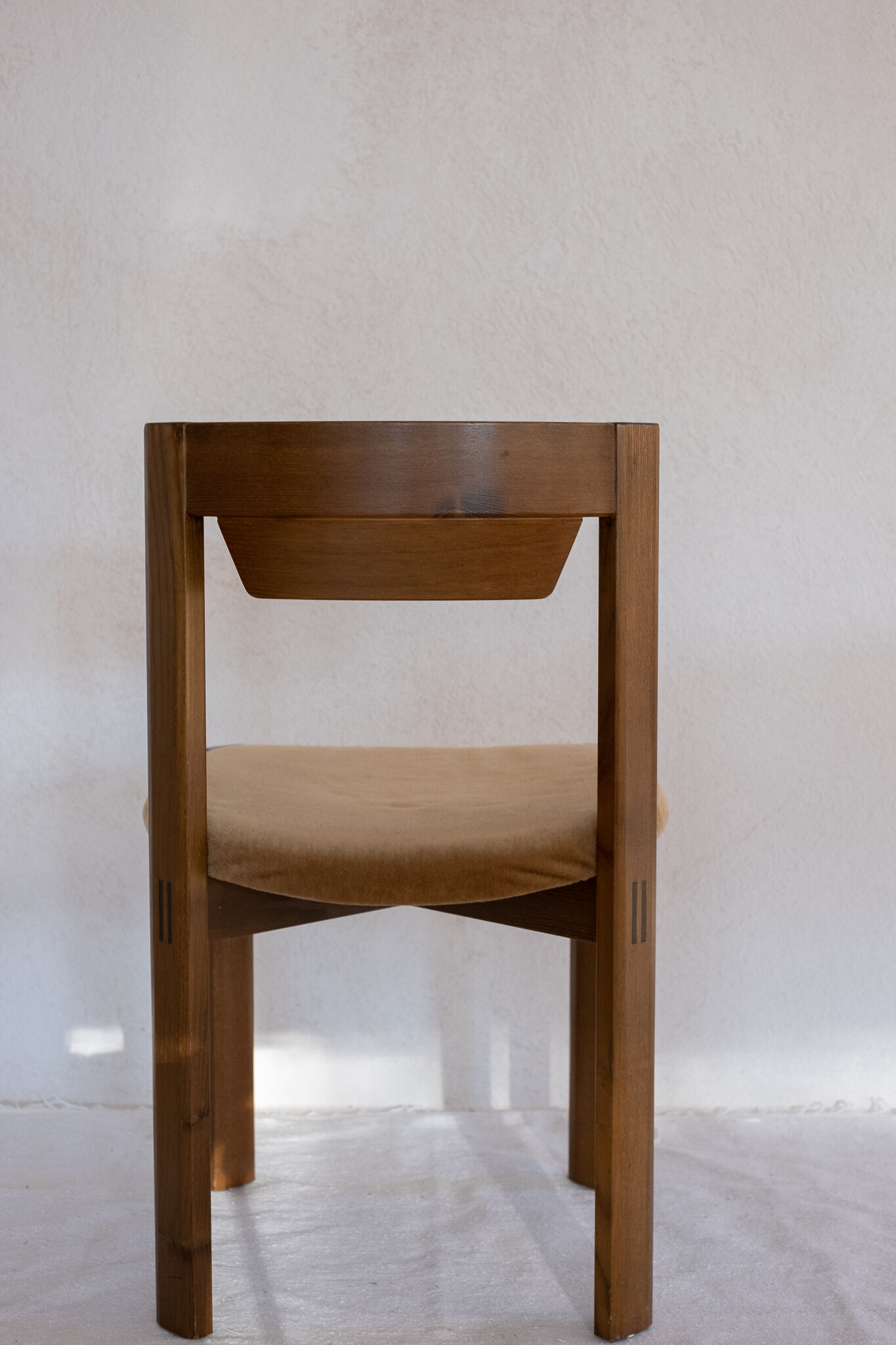 Set of 4 chairs in the spirit of Silvio Coppola