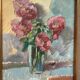 Original Swedish Oil On Canvas – “Bloomer” By Ture Peterson