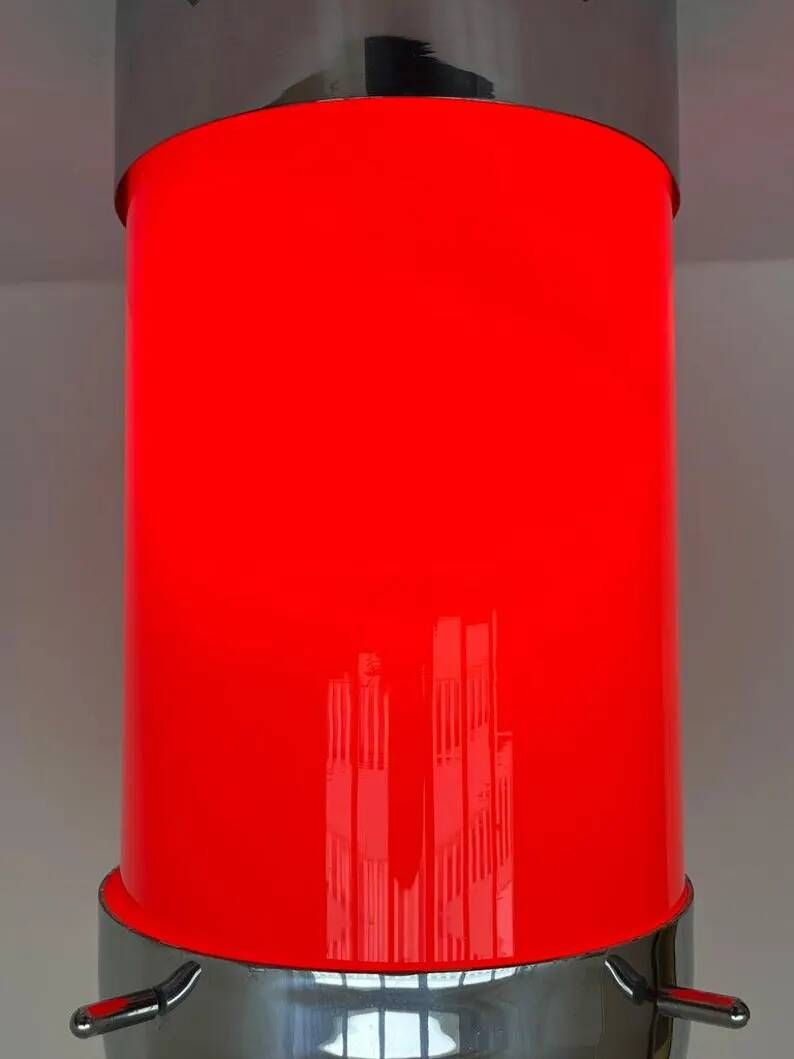 XXL Midcentury Hotel Design Ceiling Lamp, Flushmount, 1970s - Czechoslovakia