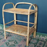 Bamboo storage shelf