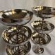 Set of 6 Letang Remy stainless steel ice cream cups
