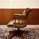 Chaise de bureau Captain Chair Chesterfield Chaise de bureau Vert olive