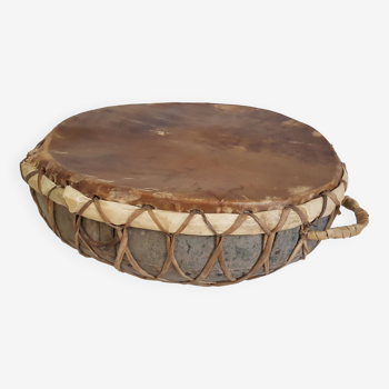 Ancien tambour "Nagara" indien