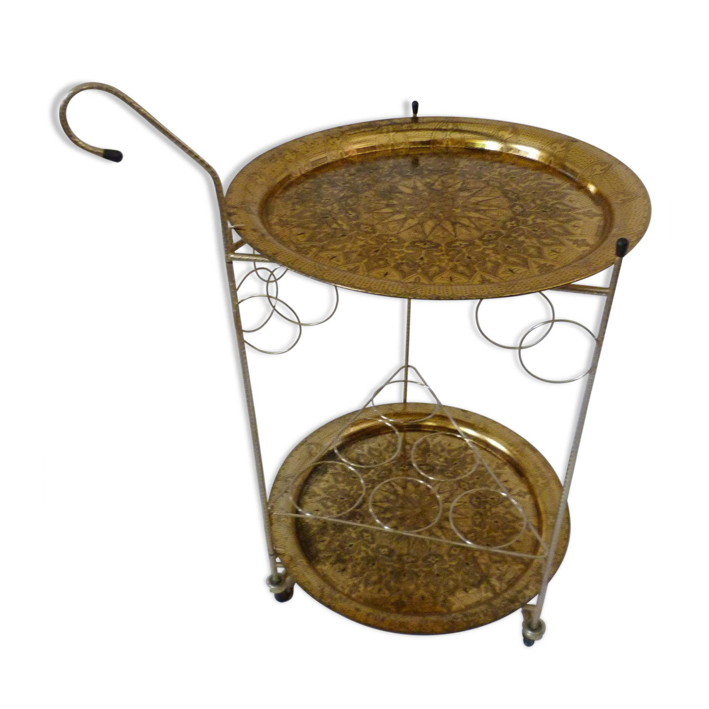 Golden serving table 1960