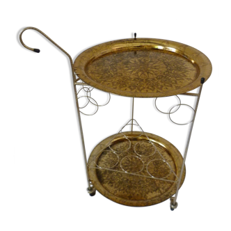 Golden serving table 1960