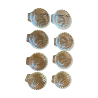 Pyrex scallop shell set