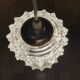 Suspension en verre vintage