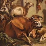 Great 18th century Italian painting, pastoral scene