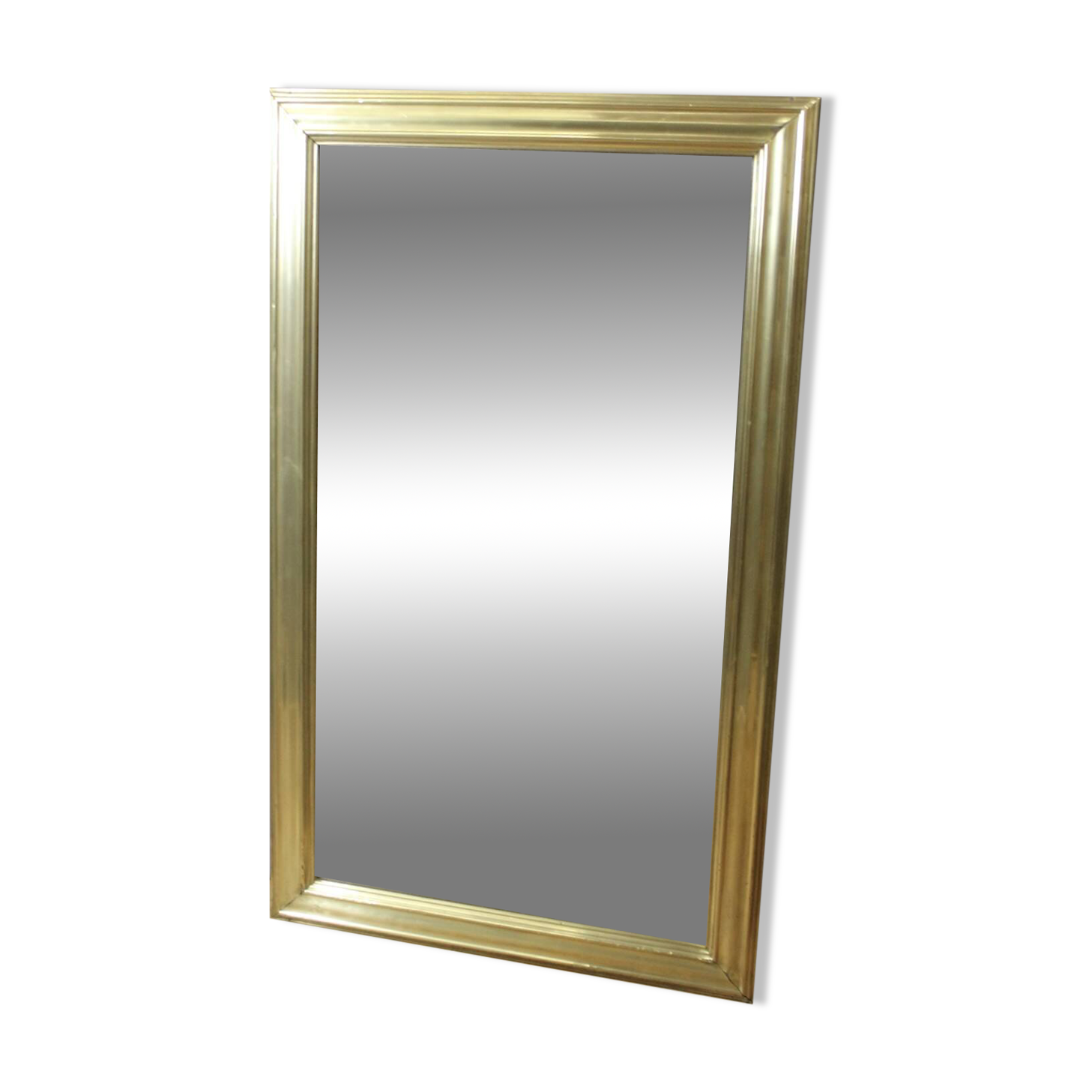 Bistro Mirror in Brass XIX