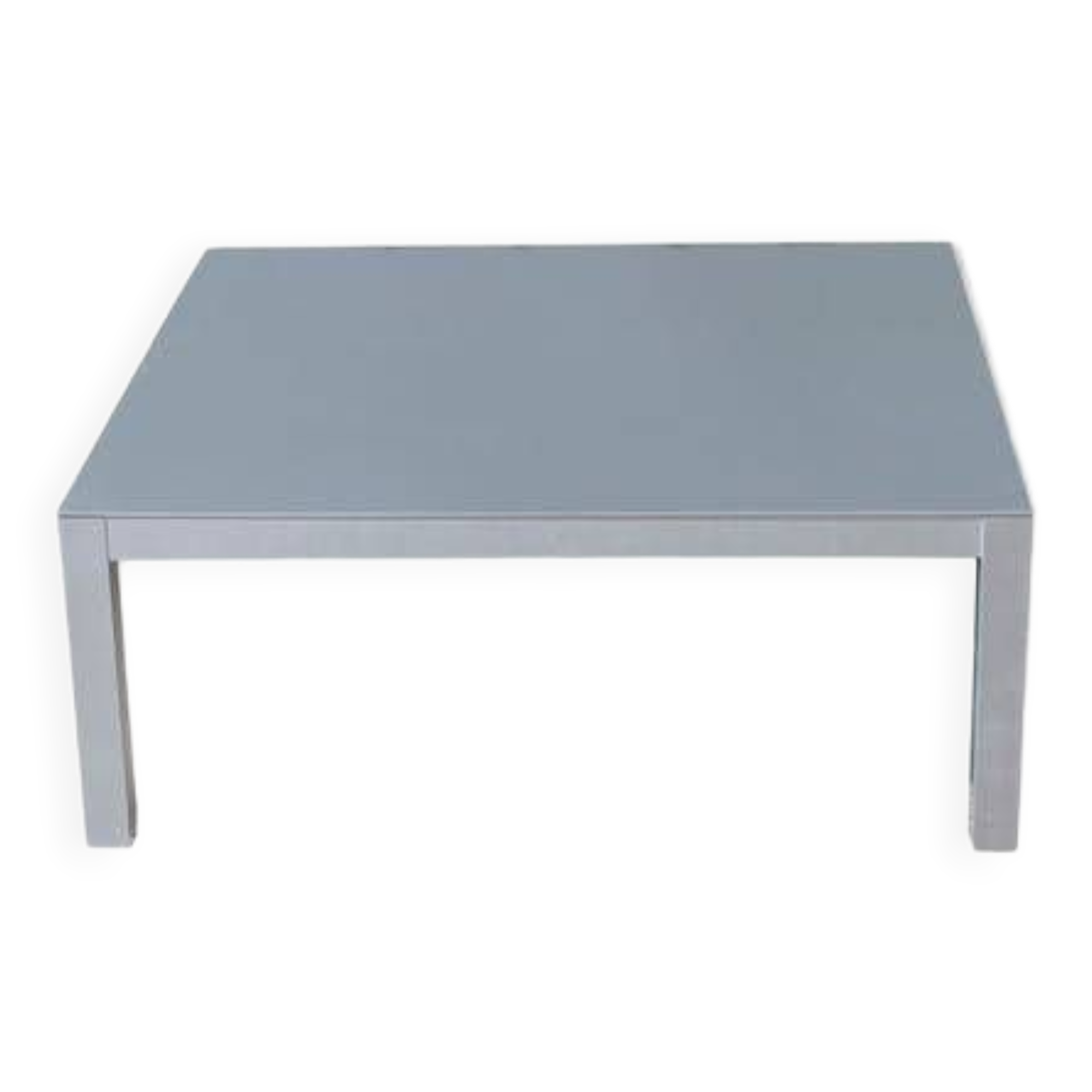 Aluminum coffee table, MDF Italia.