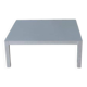 Aluminum coffee table, MDF Italia.