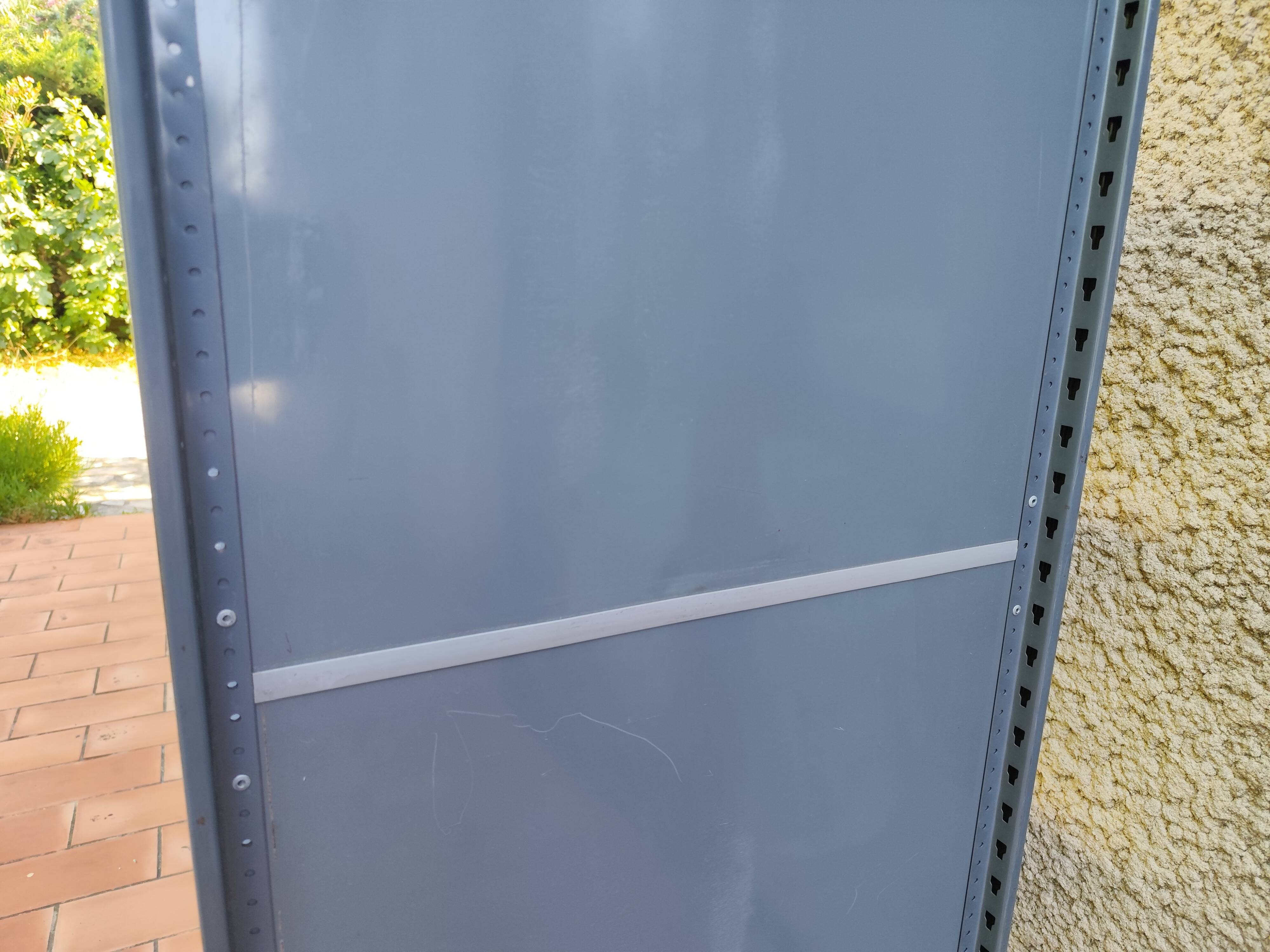 Vintage Dexion modular industrial shelving