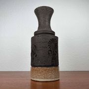 Mid-century Danish studio ceramic vase from the 1960s.