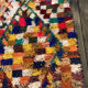 Tapis boucherouite berbère 200x150cm