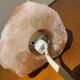 Himalayan salt crystal lamp