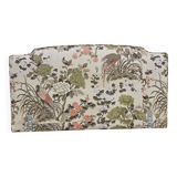 Vintage fabric headboard