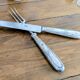 Auguste Leroy Pontoise leg of lamb service – solid silver Minerva