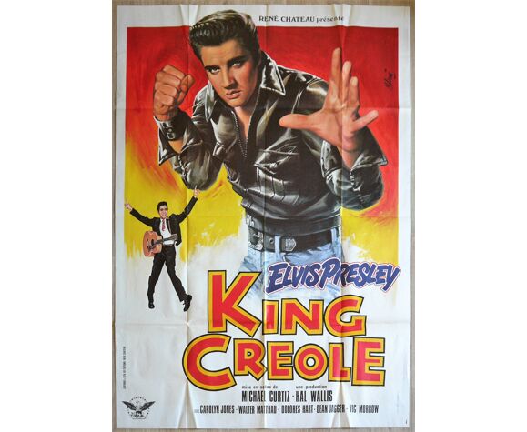 Original movie poster - "King Creole" - Elvis Presley | Selency