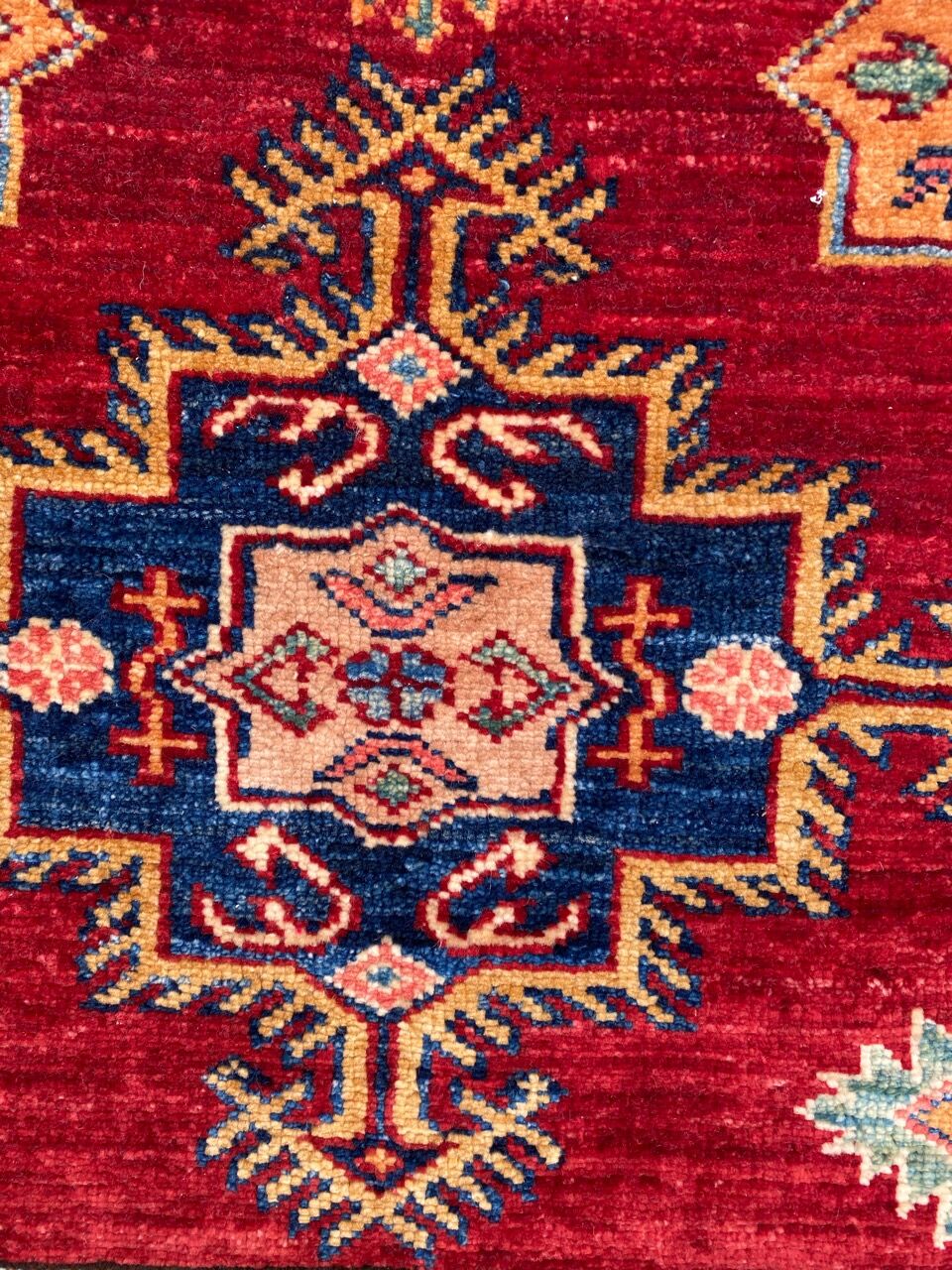 Chobi afghan contemporary carpet 100x142 cm