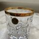 Set of 6 RCR lead crystal whisky glasses, 24% ABV, Italy