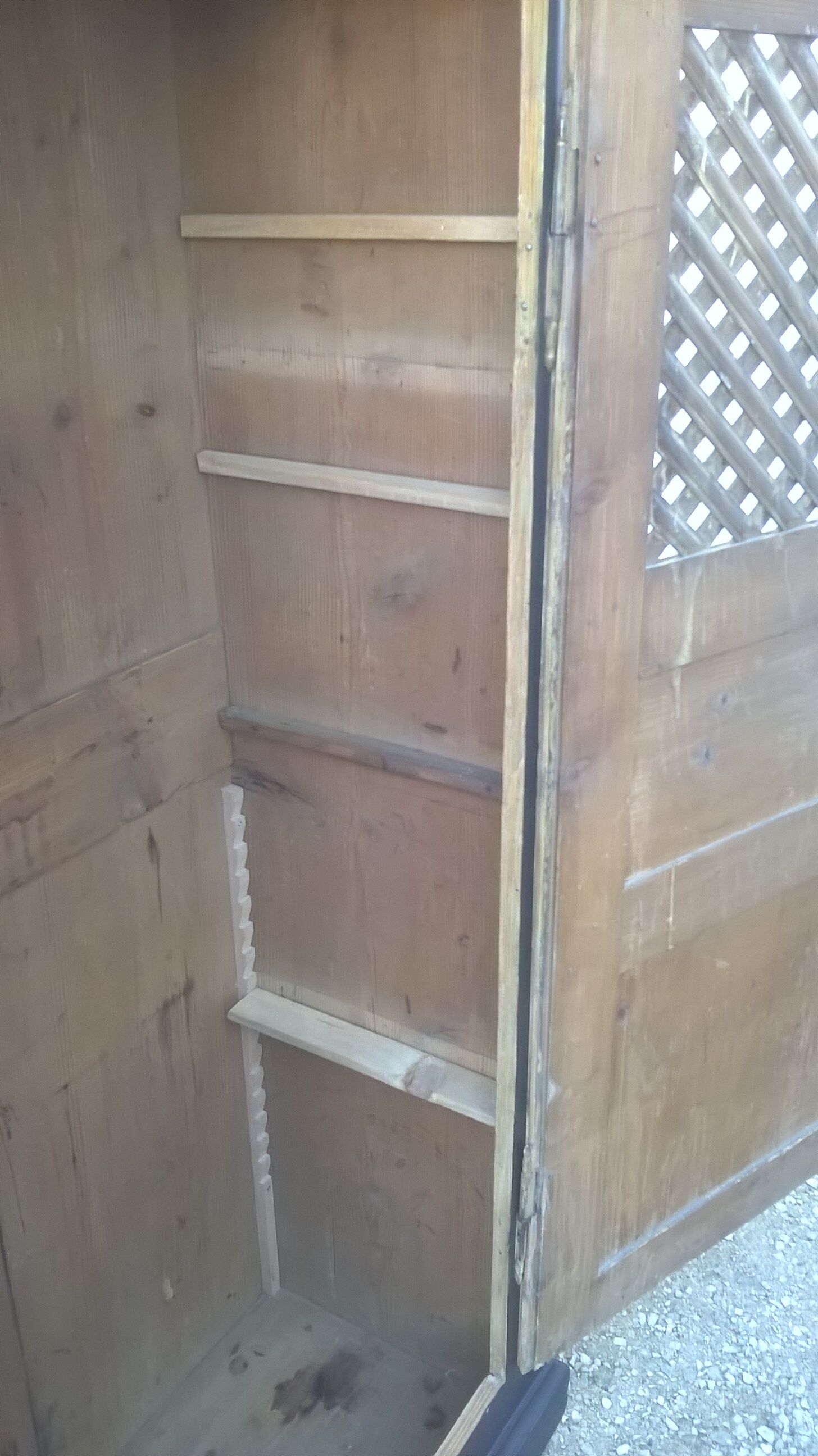 late nineteenth century fir cabinet